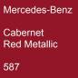 Preview: Mercedes-Benz, Cabernet Red Metallic, 587.